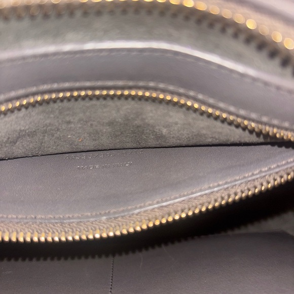 YSL Yves Saint Laurent Gray Matelasse Quilted Calfskin Cabas Bag - Picture 4 of 14